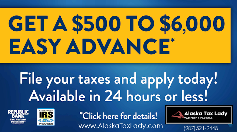 Alaska Tax Lady Refund Advance Loan
